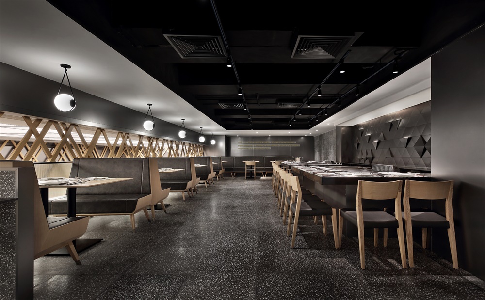 餐飲空間,深圳,藝鼎裝飾設計,大漁·鐵板燒,項目投稿