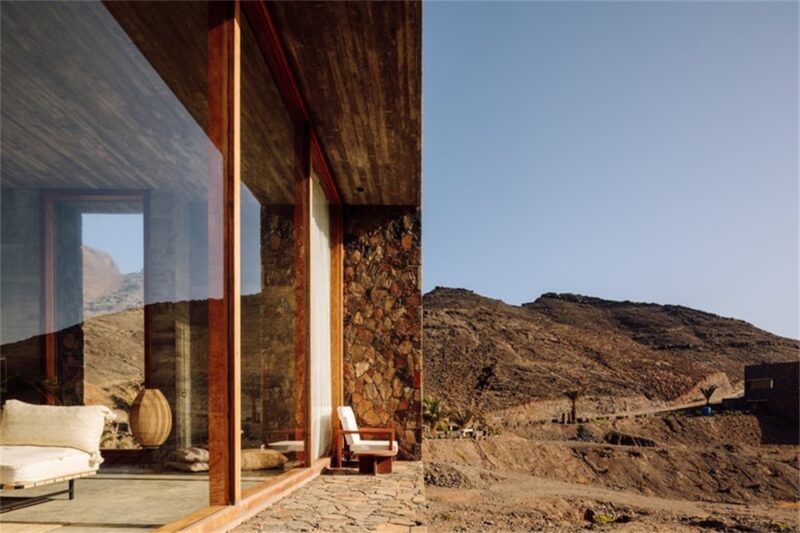 隱藏在佛得角群島山脈中的度假酒店