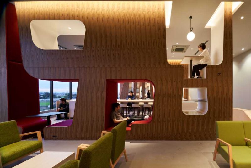 日本崎玉縣ESR久喜DC托兒所綜合體設計