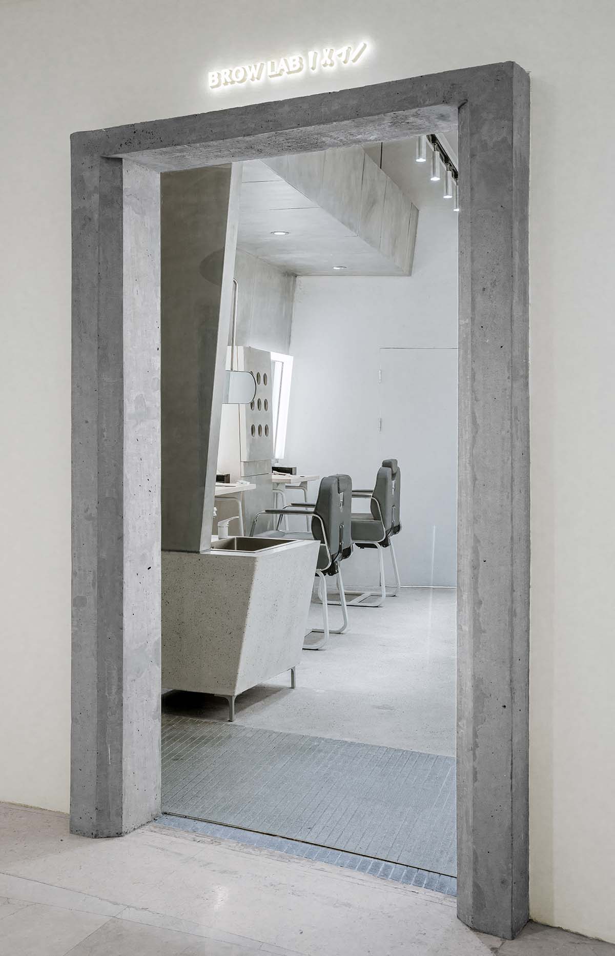 北京世貿天階眉研所 ,阿穆隆設計,美眉工作室設計,美妝店設計,眉研所