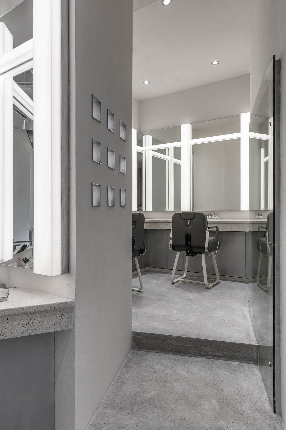 北京世貿天階眉研所 ,阿穆隆設計,美眉工作室設計,美妝店設計,眉研所