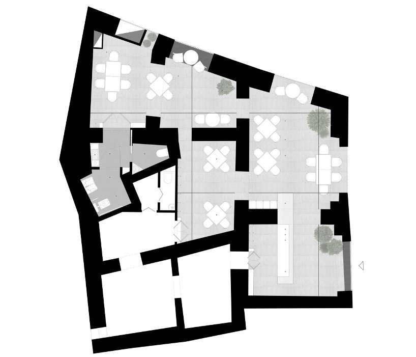 餐飲空間，餐廳設計，建築改造，意大利