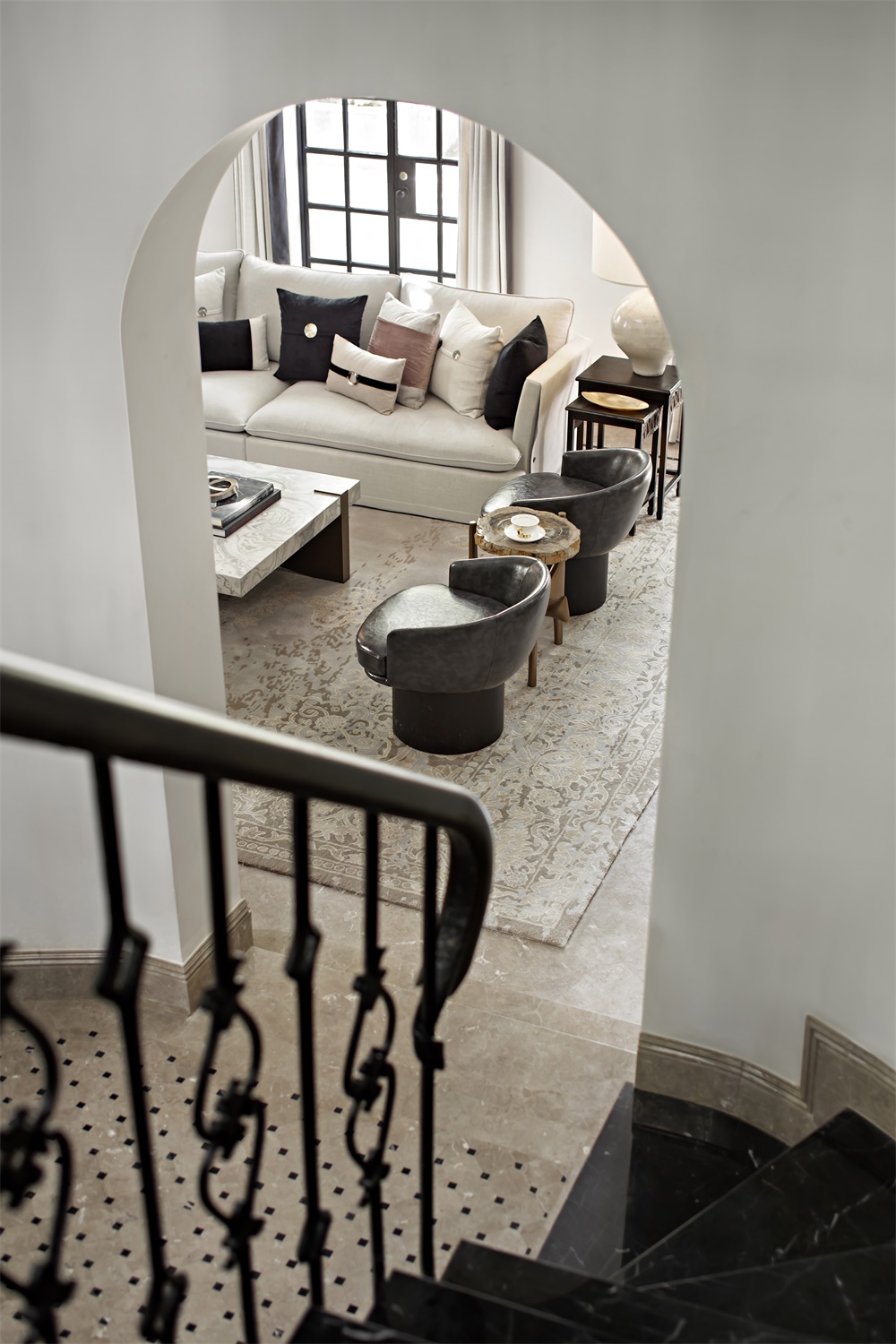 集艾設計,黃全設計,美華邨某別墅,別墅設計,上海