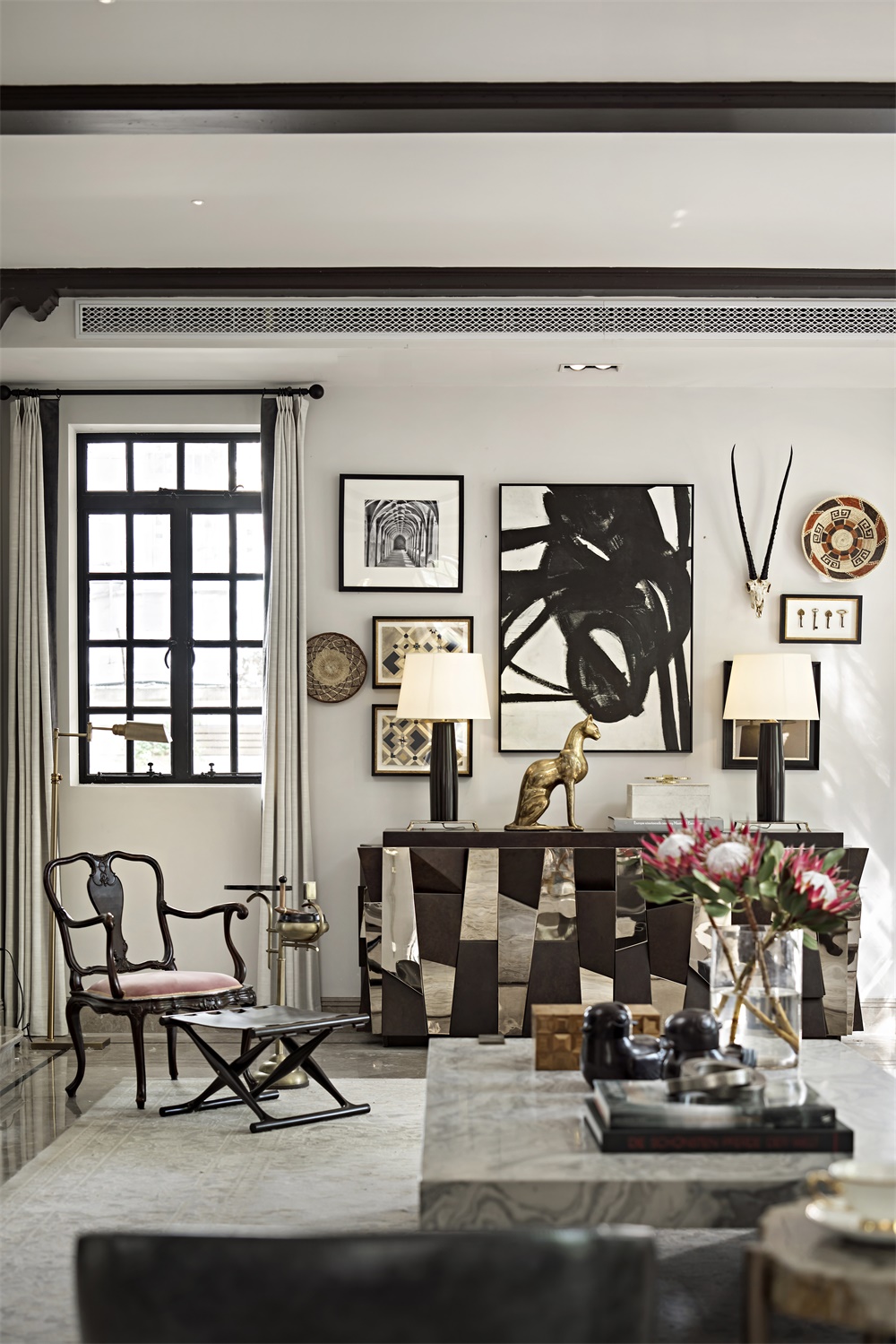 集艾設計,黃全設計,美華邨某別墅,別墅設計,上海