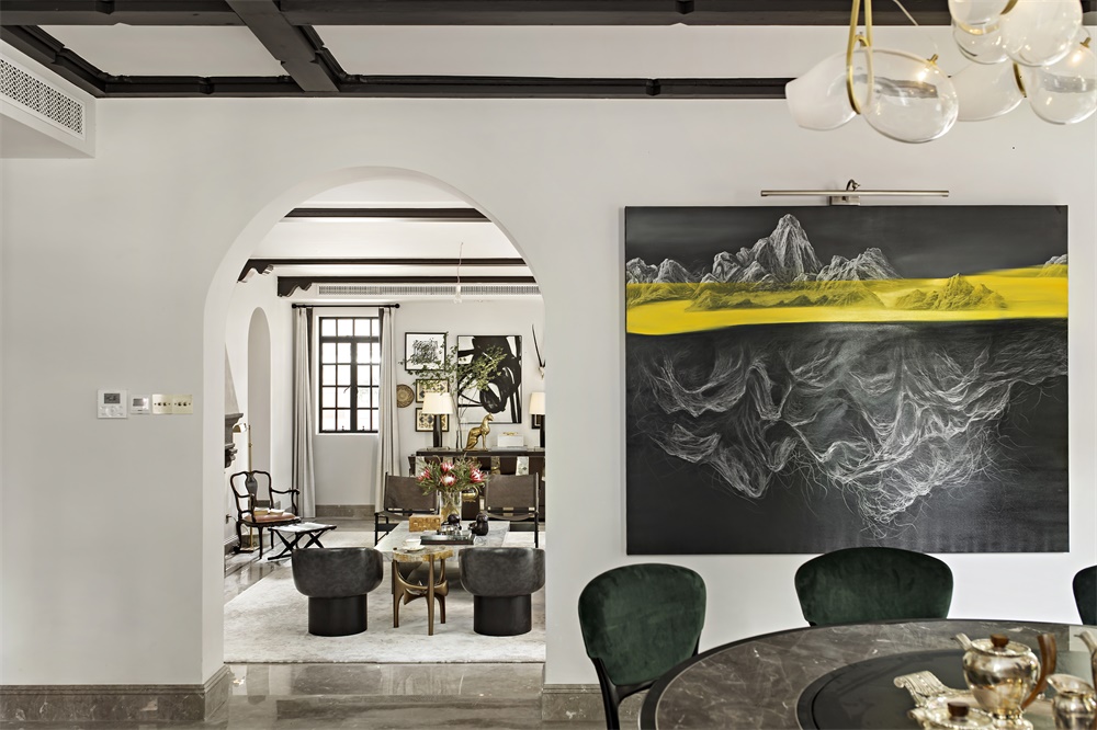 集艾設計,黃全設計,美華邨某別墅,別墅設計,上海