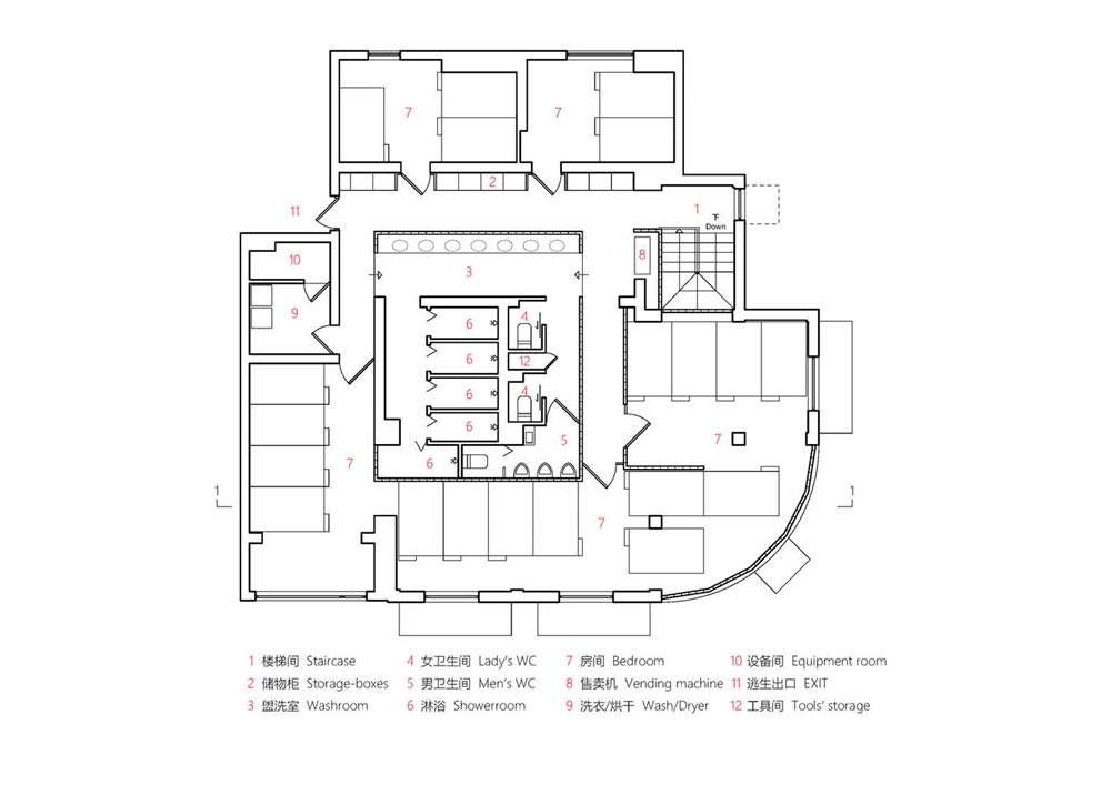 設計酒店，青年旅社設計，國內青旅設計，上海，建築改造