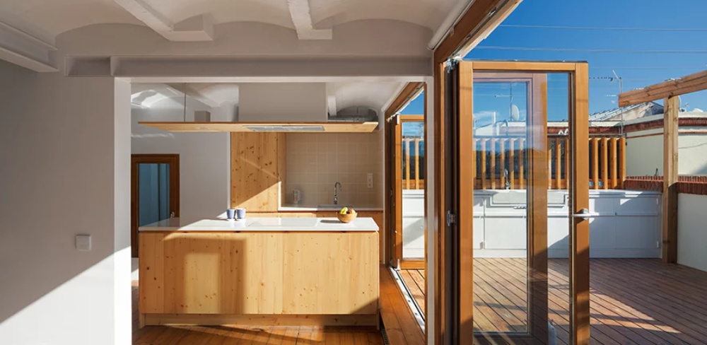 住宅空間,國外公寓設計,頂樓公寓設計,西班牙