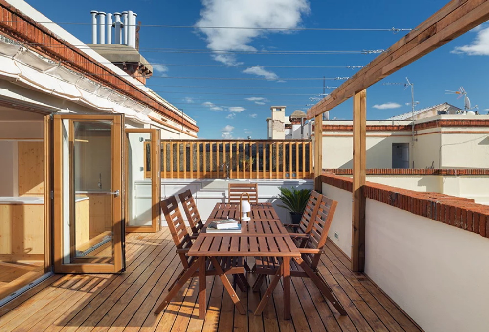 住宅空間,國外公寓設計,頂樓公寓設計,西班牙