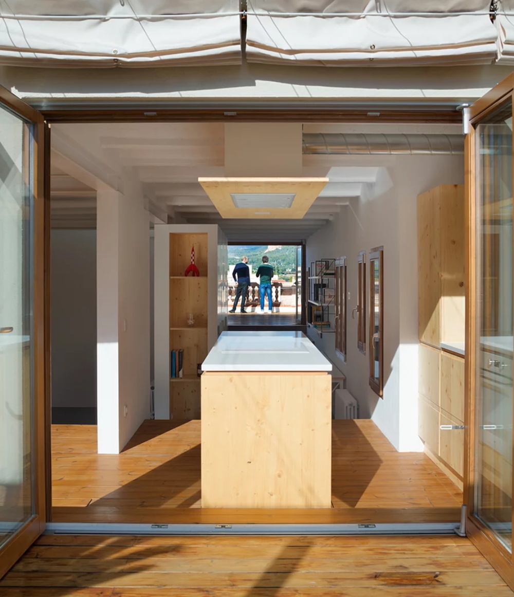 住宅空間,國外公寓設計,頂樓公寓設計,西班牙