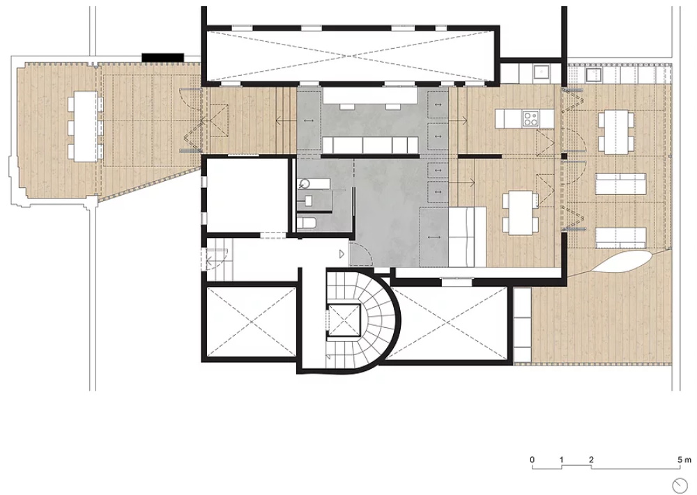 住宅空間,國外公寓設計,頂樓公寓設計,西班牙