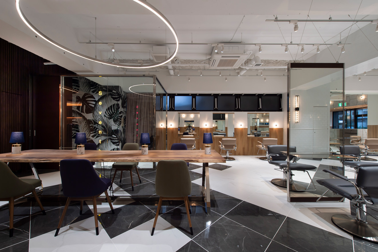 商業空間,美容院,美發沙龍,東京,國外美容院設計