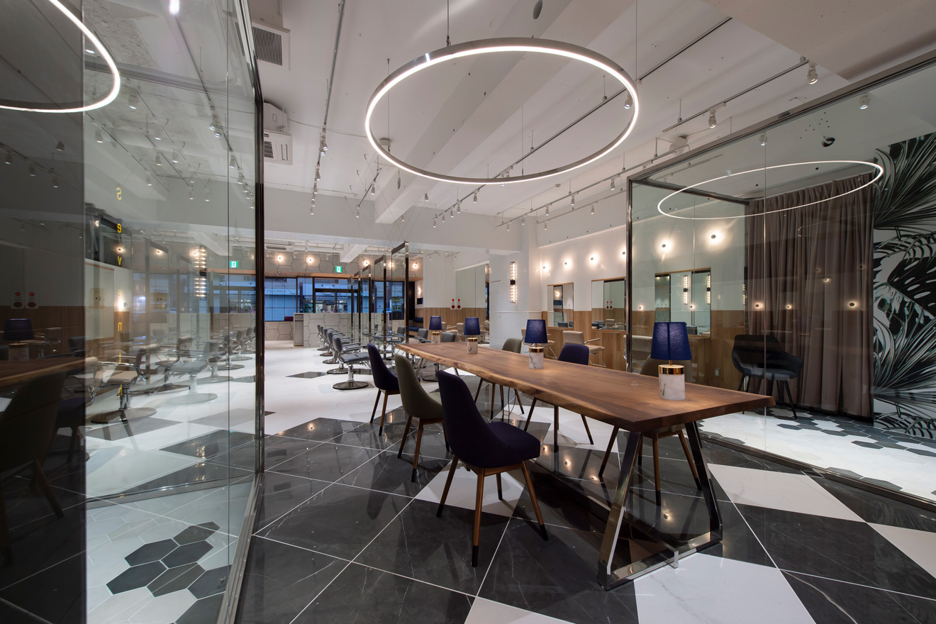 商業空間,美容院,美發沙龍,東京,國外美容院設計