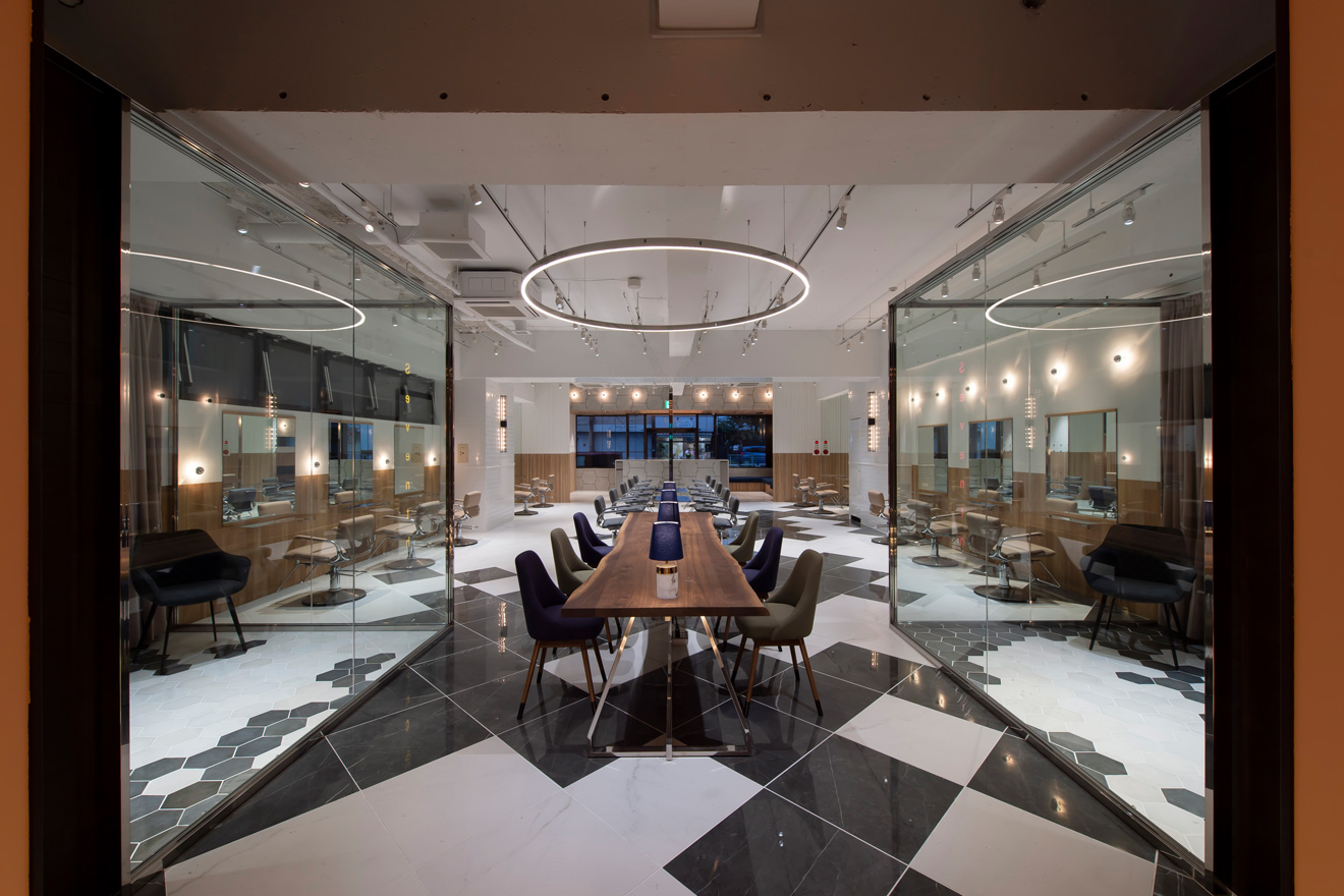 商業空間,美容院,美發沙龍,東京,國外美容院設計