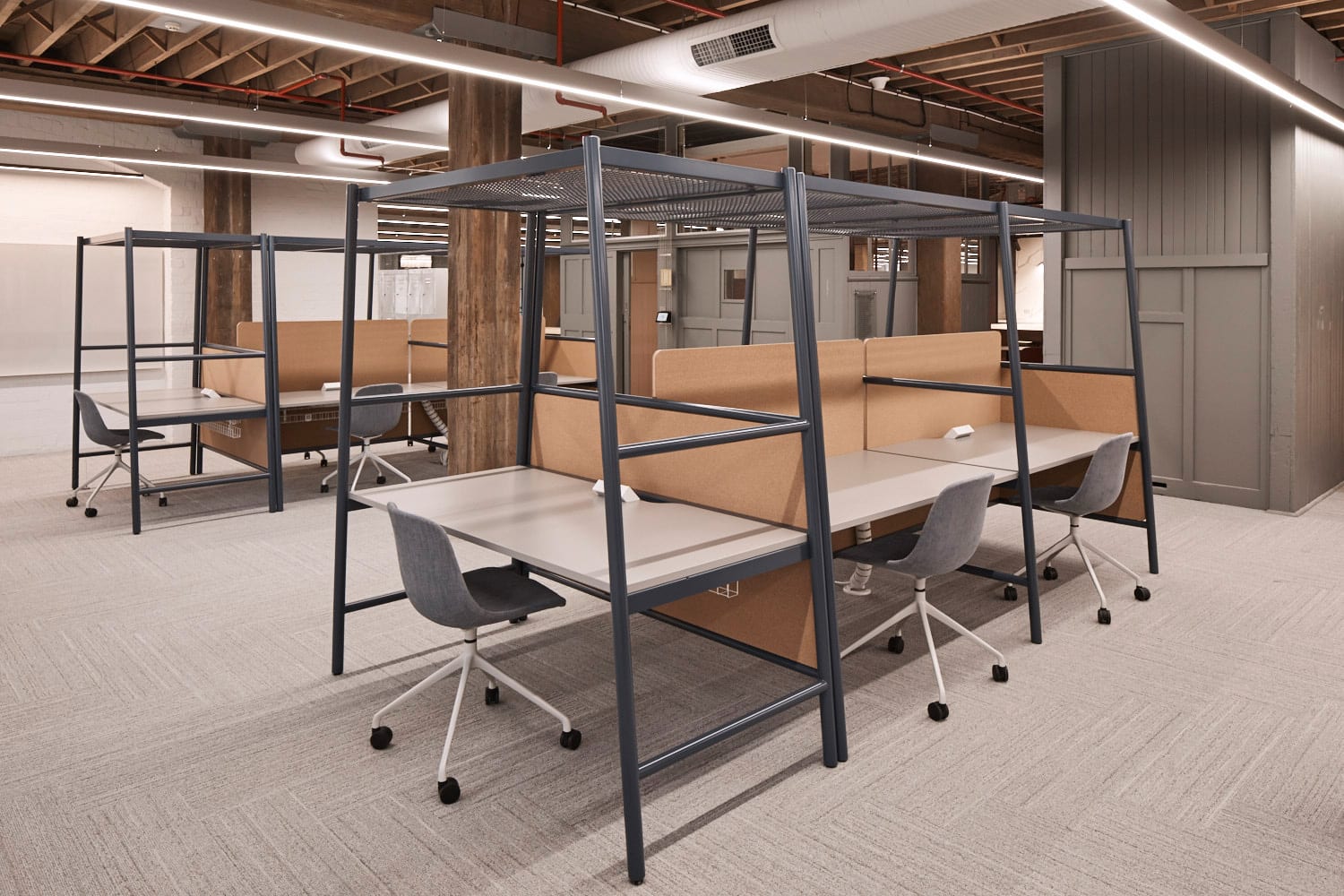 辦公空間,建築改造,通訊公司辦公室,集團辦公室