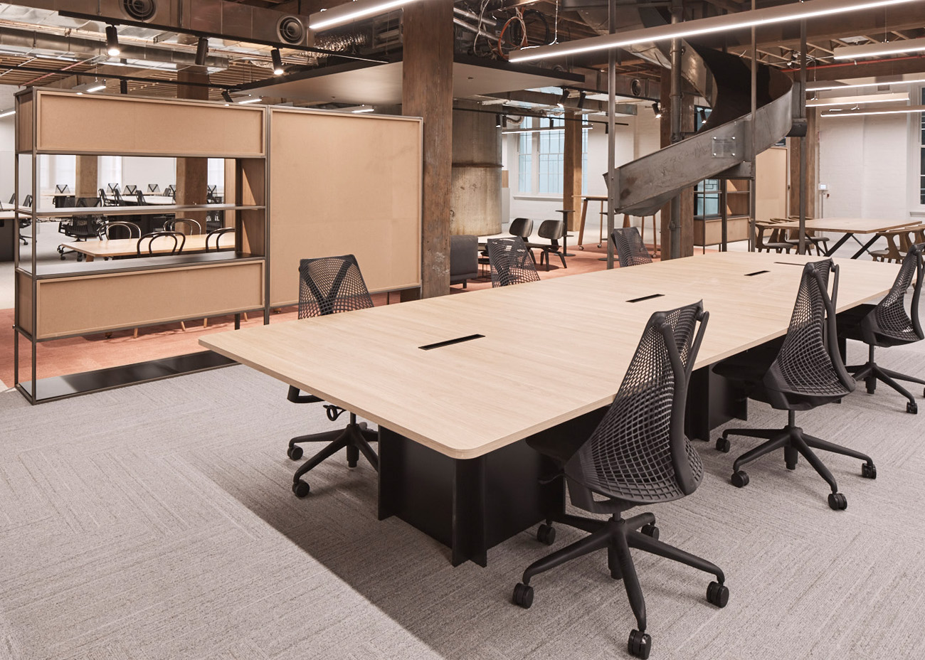 辦公空間,建築改造,通訊公司辦公室,集團辦公室