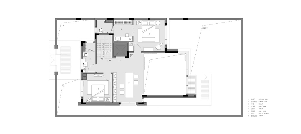 住宅空間，樣板間設計，別墅設計，壹方空間設計，保利和悅江山，廣東肇慶，項目投稿