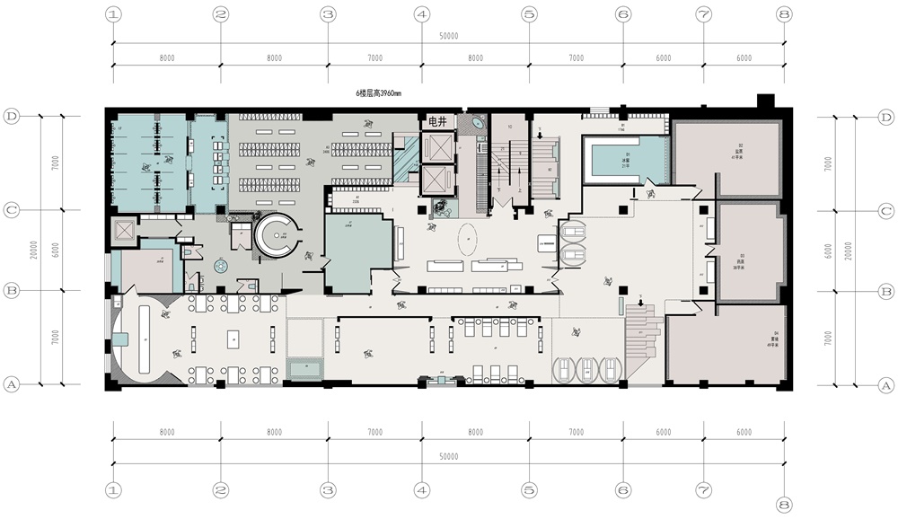 商業空間,汗蒸館,拉薩,成都震翅空間設計,禦鳴山汗蒸館
