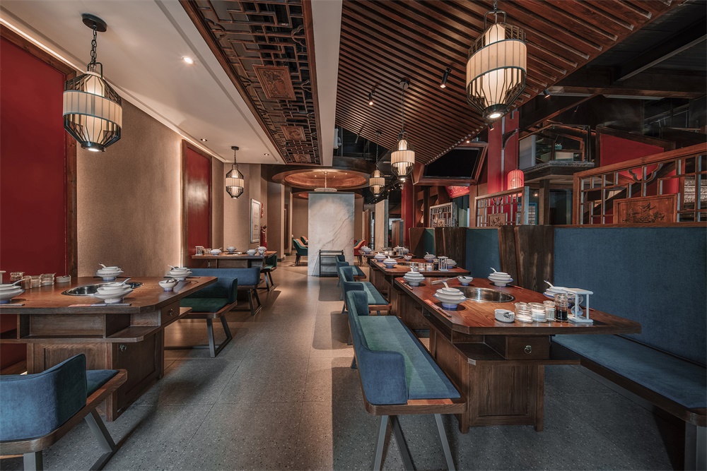 餐飲空間,成都震翅空間設計,拉薩,火鍋餐廳,菌王府菌湯火鍋