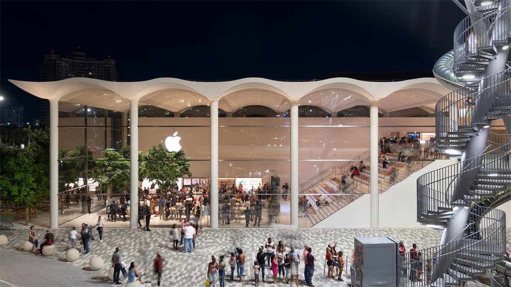 商業空間,蘋果店設計,手機體驗店,Apple Store,Foster + Partners