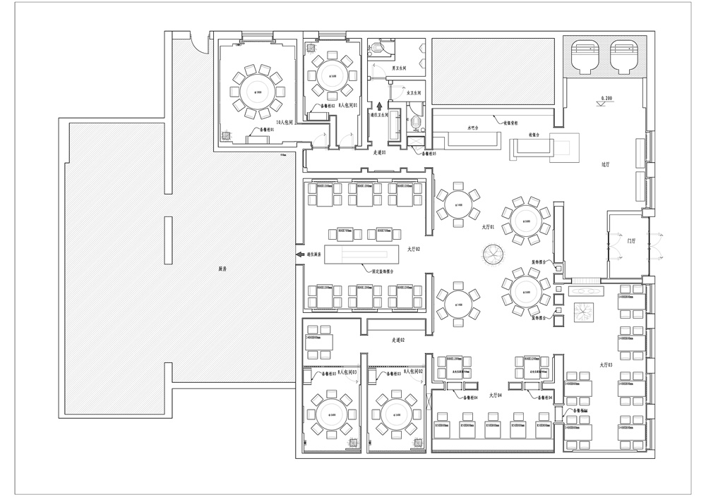 餐飲空間,蘊形於間設計,晟永興烤鴨,北京,項目投稿