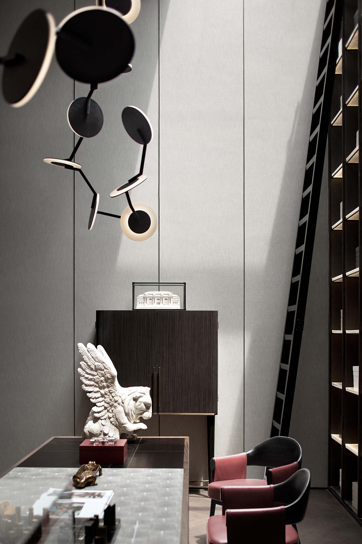 西安樣板房,西安複式洋房,萬科悅灣頂級複式洋房,壹方設計,萬科樣板房設計