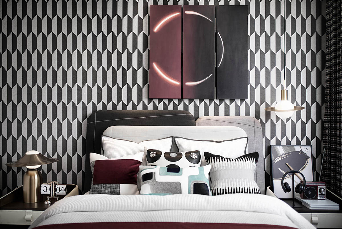 西安樣板房,西安複式洋房,萬科悅灣頂級複式洋房,壹方設計,萬科樣板房設計