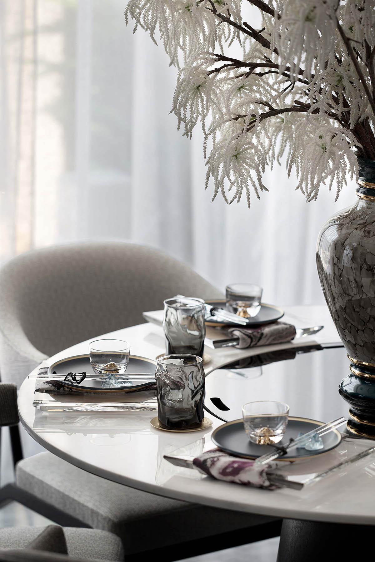 西安樣板房,西安複式洋房,萬科悅灣頂級複式洋房,壹方設計,萬科樣板房設計