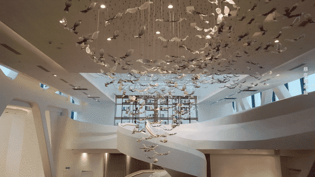 商業空間,懸崖藝術館,軟裝設計,營銷中心,藝術館建築