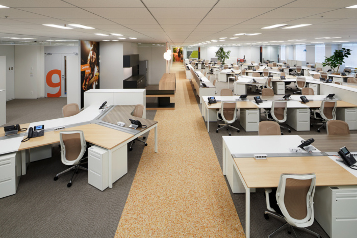 辦公空間，國外辦公室設計，保險公司辦公室，東京，日本辦公室
