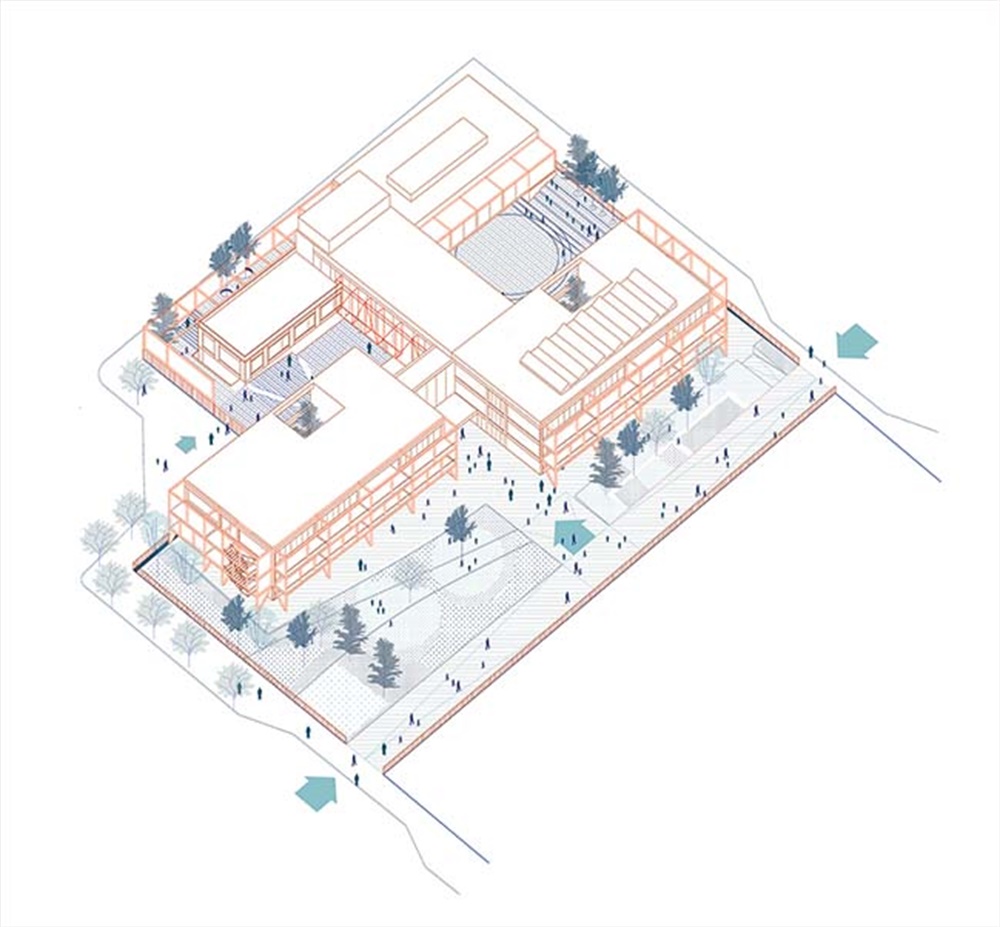 校園設計，國外校園設計，校區，BDRbureau，都靈