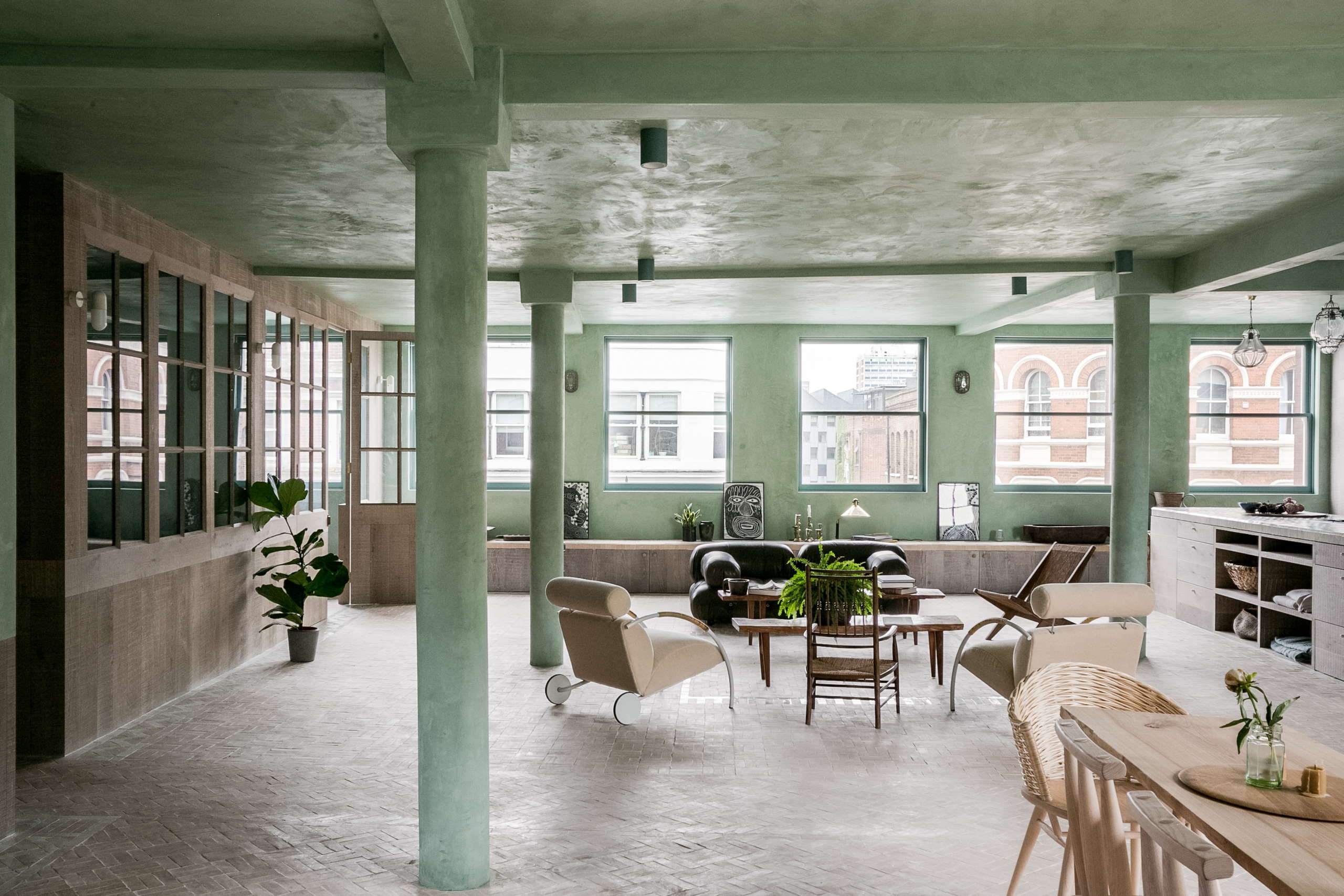 住宅空間，住宅設計，國外住宅設計，廠房改造，loft住宅，倫敦