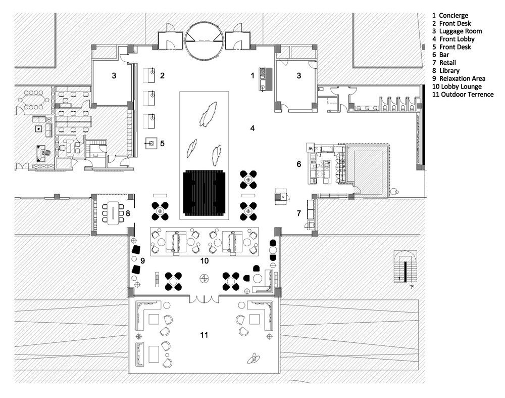 酒店空間,思聯建築設計,北京,設計酒店,凱悅酒店,北京酒店設計
