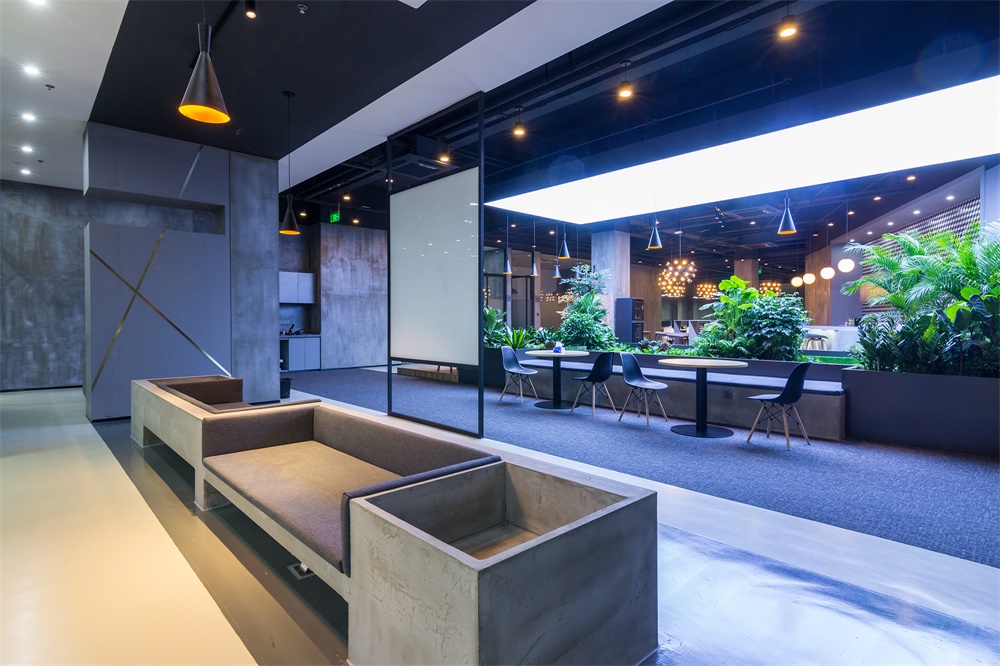 辦公空間，國內辦公室設計，總部，南京，新能源汽車辦公室，項目投稿