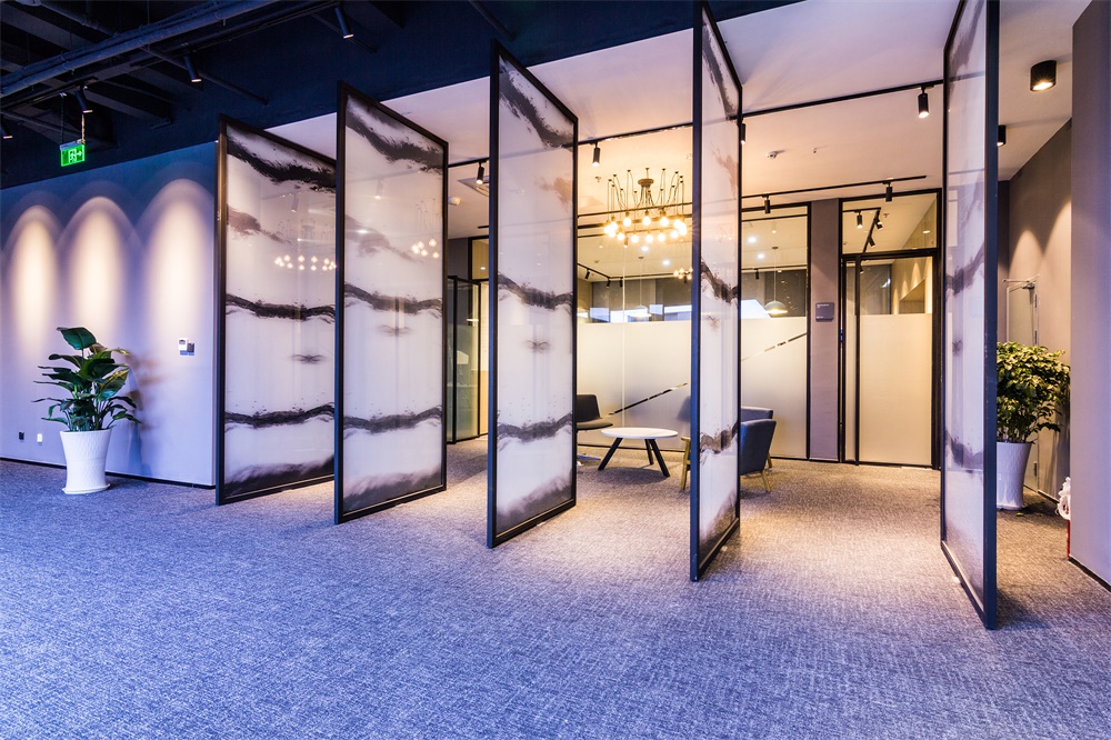 辦公空間，國內辦公室設計，總部，南京，新能源汽車辦公室，項目投稿