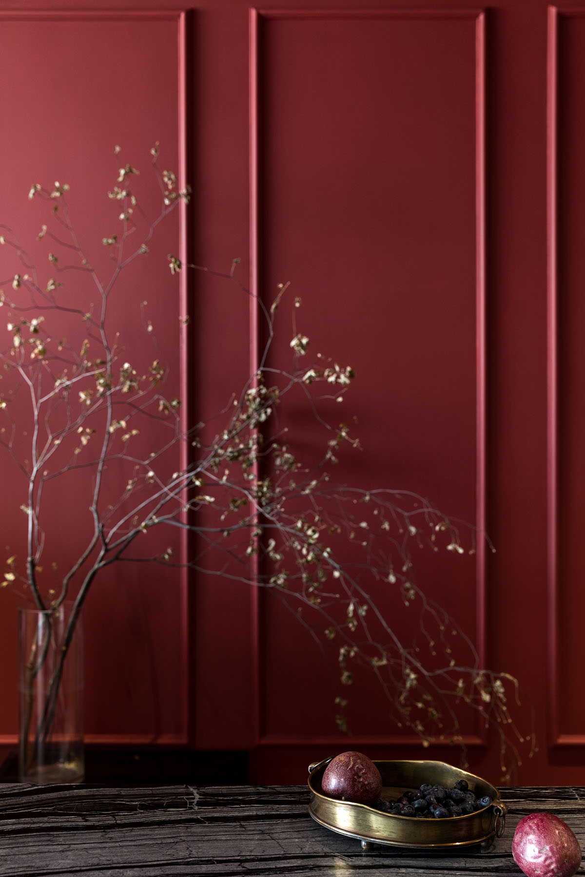 楝今 / 靜與揚的紅烈交織,成都住宅設計,成都軟裝設計,成都,黎秋辰