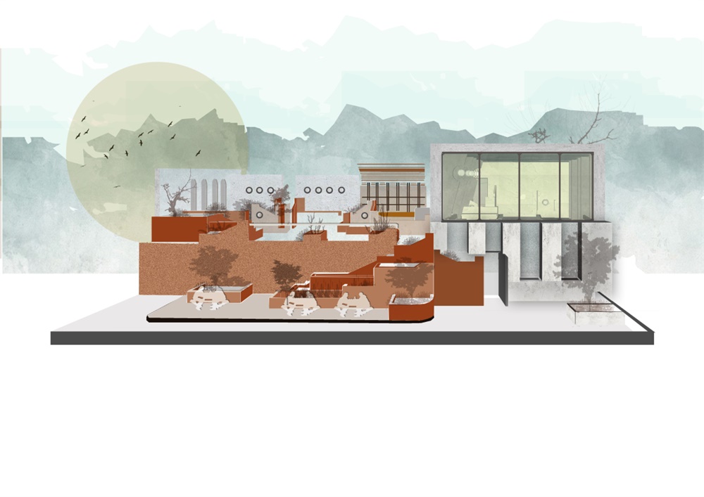 餐飲空間,餐飲建築,咖啡館設計,鄉村咖啡廳,印度