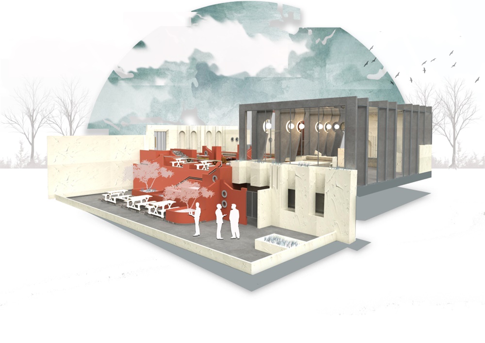 餐飲空間,餐飲建築,咖啡館設計,鄉村咖啡廳,印度