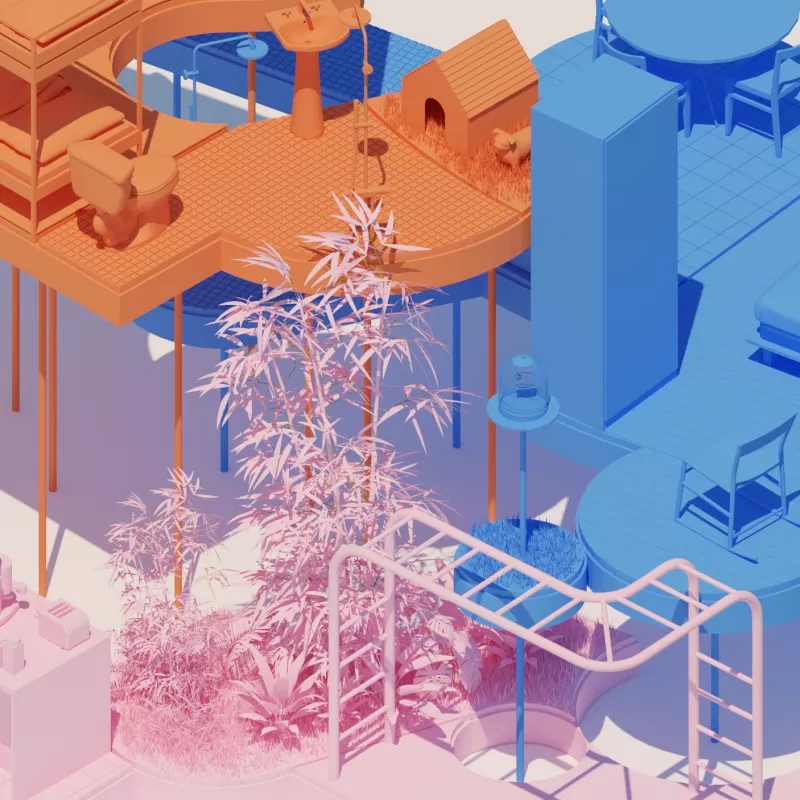 想法集，住宅思考，城市綠洲，生態居住空間，WǒWū