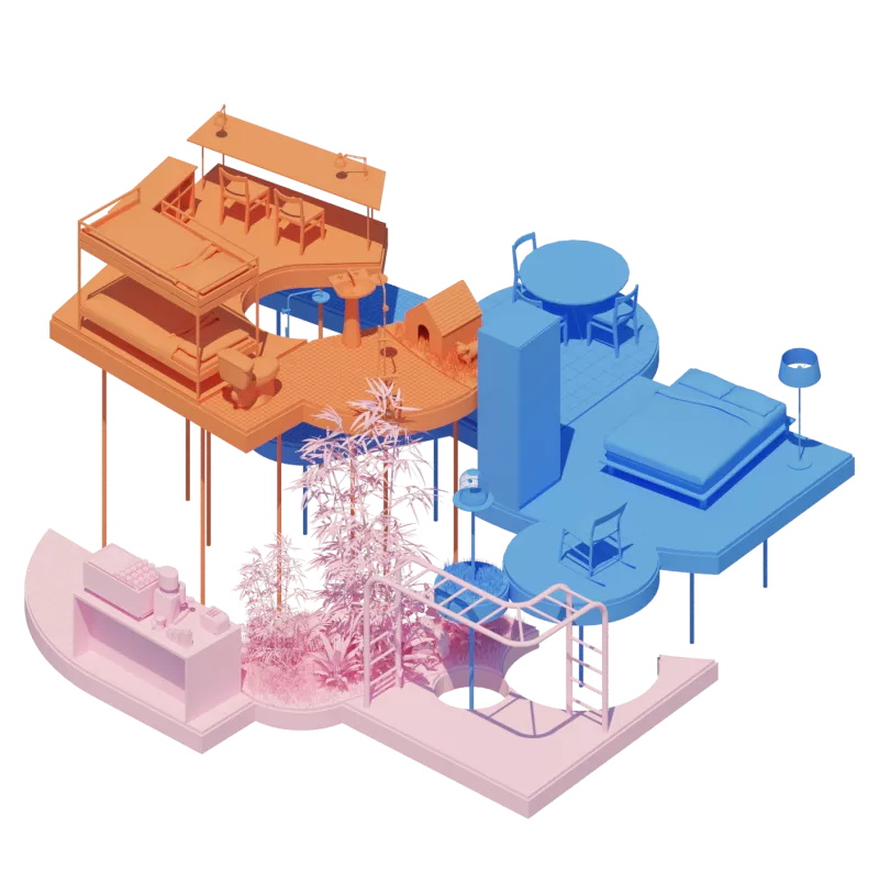 想法集，住宅思考，城市綠洲，生態居住空間，WǒWū