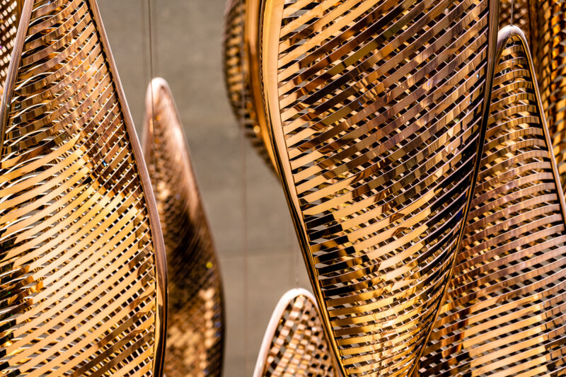 AART一間宅 | 遷徙的魚群-深灣會吊掛藝術品