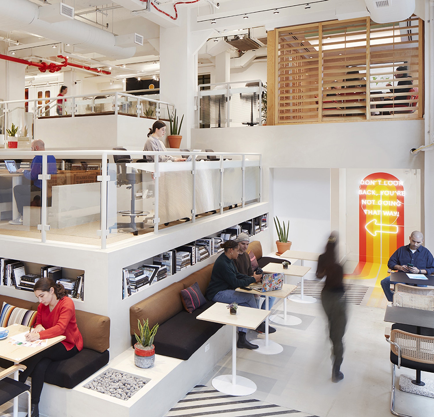 We Work,聯合辦公空間,We聯合辦公+零售空間,聯合辦公室設計,辦公室設計,We Company,零售空間