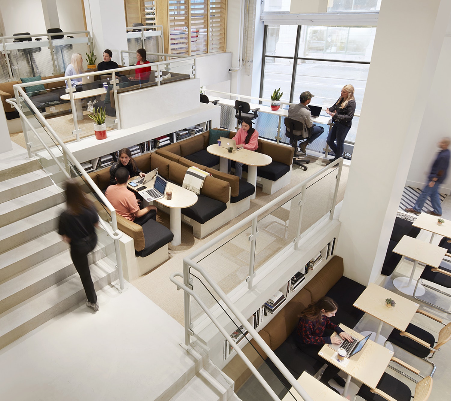 We Work,聯合辦公空間,We聯合辦公+零售空間,聯合辦公室設計,辦公室設計,We Company,零售空間