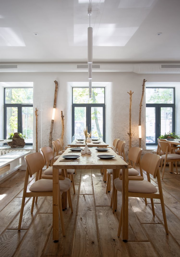 餐飲空間，國外餐廳設計，北歐風餐廳設計，烏克蘭，balbek bureau
