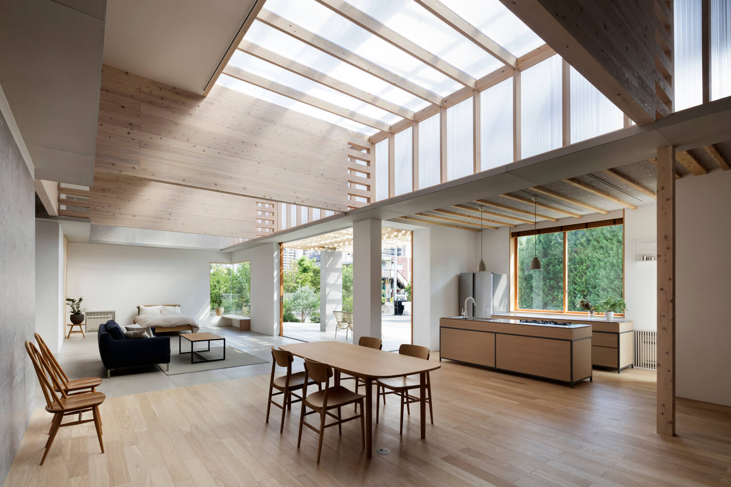 工作室， 攝影工作室，辦公室設計，極簡主義工作室，日本設計