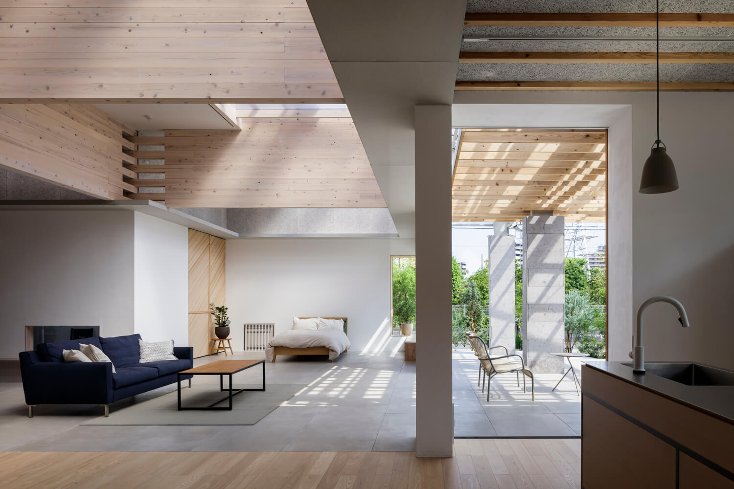 工作室， 攝影工作室，辦公室設計，極簡主義工作室，日本設計