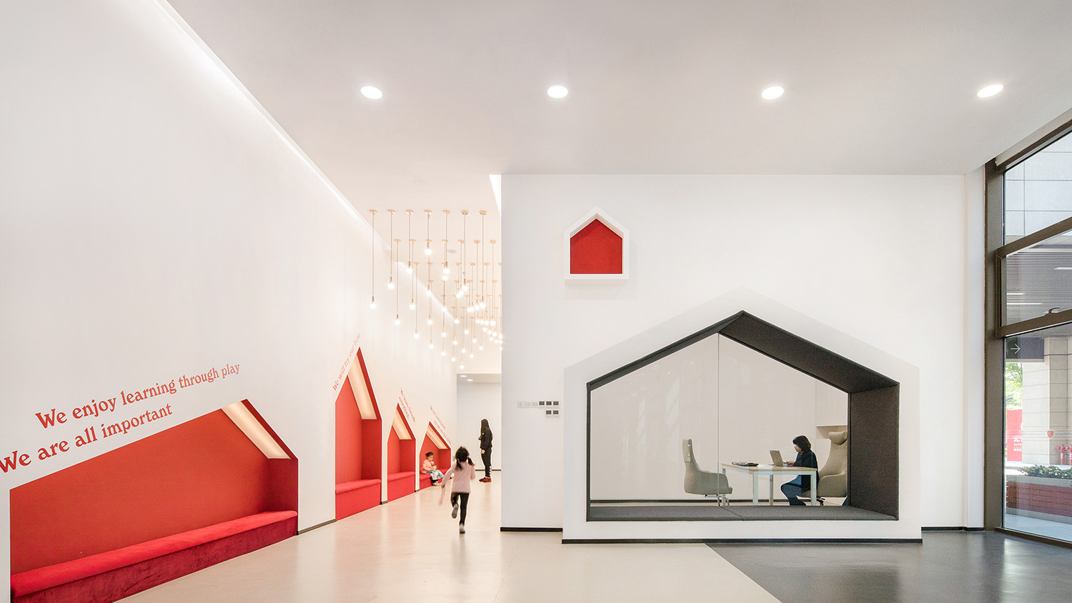 MOC DESIGN OFFICE，MOC設計，壹方中心溫莎雙語幼兒園，溫莎雙語幼兒園，幼兒園設計，兒童娛樂中心設計，項目投稿