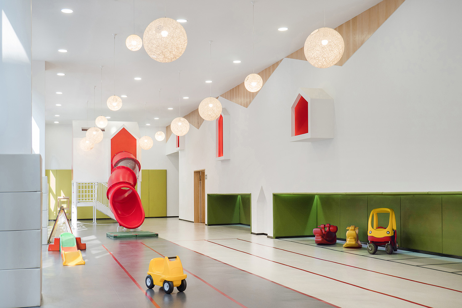 MOC DESIGN OFFICE，MOC設計，壹方中心溫莎雙語幼兒園，溫莎雙語幼兒園，幼兒園設計，兒童娛樂中心設計，項目投稿