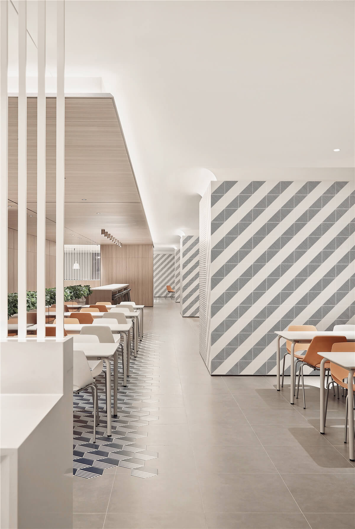 YuQiang&Partners,於強設計,深圳灣一號T7員工食堂、員工餐廳設計、員工食堂,團餐設計,項目投稿