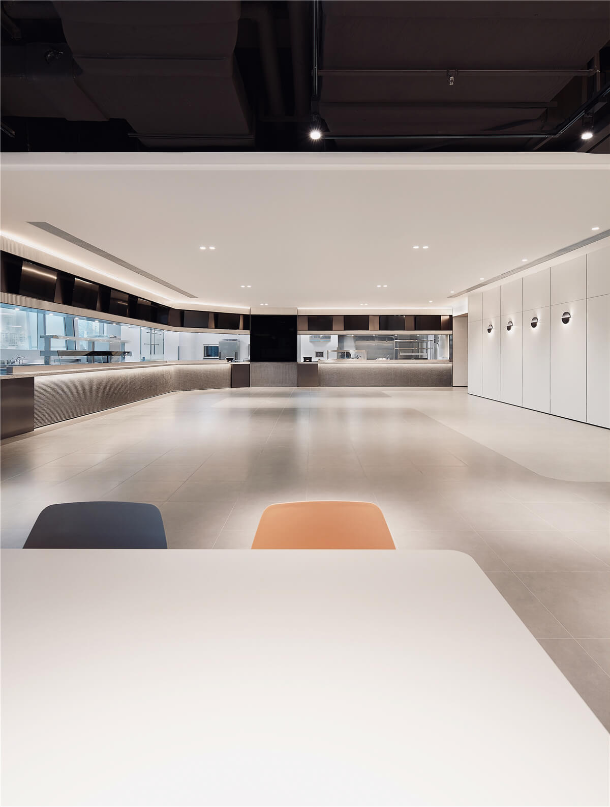 YuQiang&Partners,於強設計,深圳灣一號T7員工食堂、員工餐廳設計、員工食堂,團餐設計,項目投稿