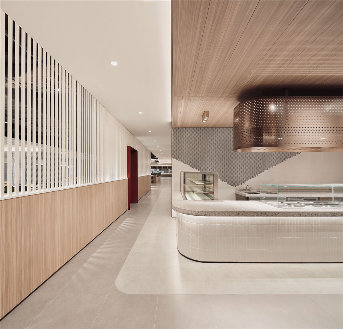 YuQiang&Partners,於強設計,深圳灣一號T7員工食堂、員工餐廳設計、員工食堂,團餐設計,項目投稿